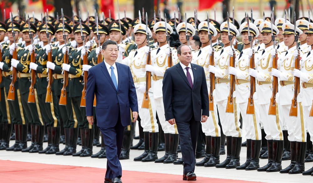 习近平同埃及总统塞西会谈